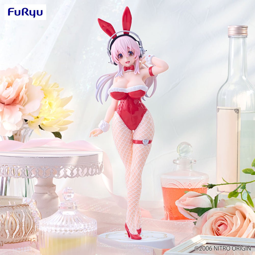 Super Sonico - BiCute Bunnies Red Color ver. Figure