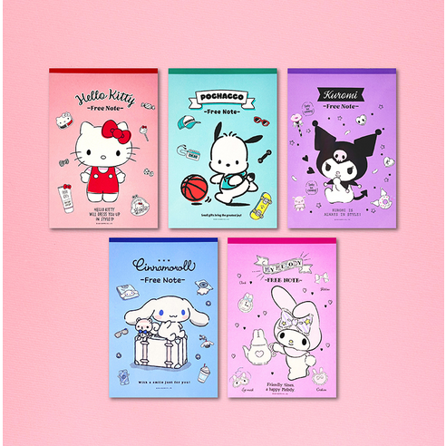 Sanrio Tearable Drawing Pad/ Notepad