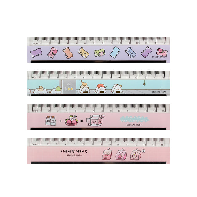 Mongalmongal Cutting Ruler 15cm
