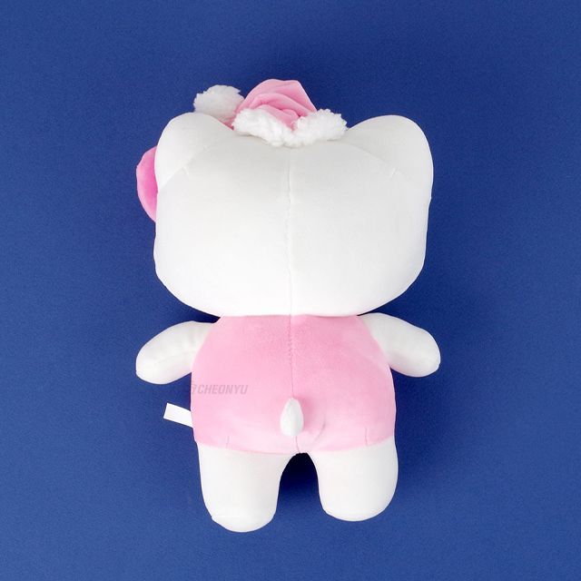Sanrio Pink Bow Wearing Pajama Medium Plush