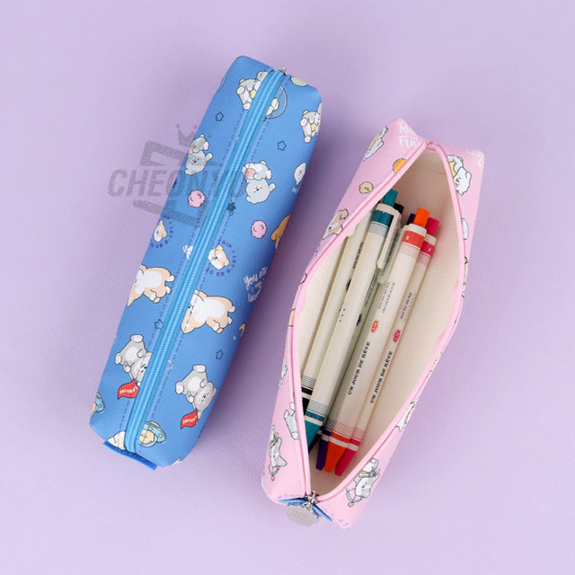 Ssueim&Cclim - E-RINUBGAE Zig-Zag Pencil Pouch