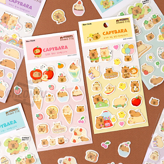 Capybara Pop Sticker