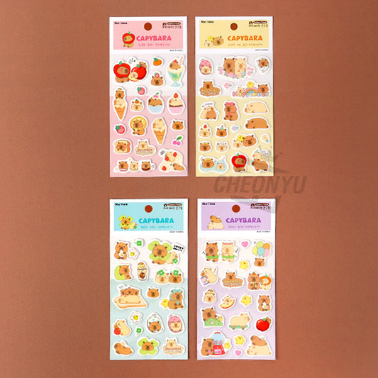Capybara Pop Sticker