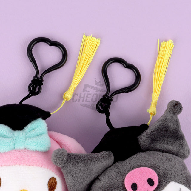 Sanrio New Graduation Cap Handbag Plush Keychain