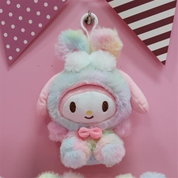 Sanrio Rainbow Backpack Keychain