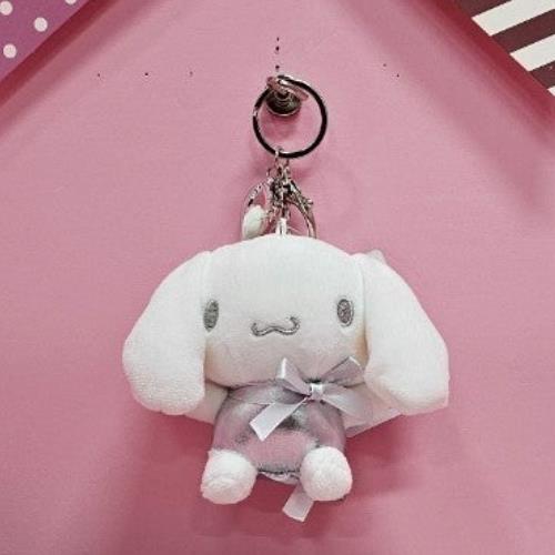Sanrio Silver Heart Backpack Keychain