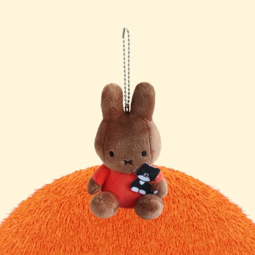 Miffy Scarf Plush Keychain