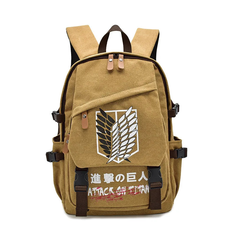 Attack on Titan Canvas Bag/ Backpack