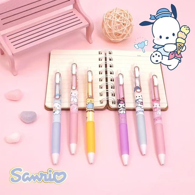 Sanrio 6 pcs Gel Pen Set