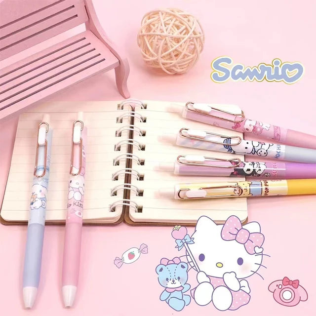 Sanrio 6 pcs Gel Pen Set