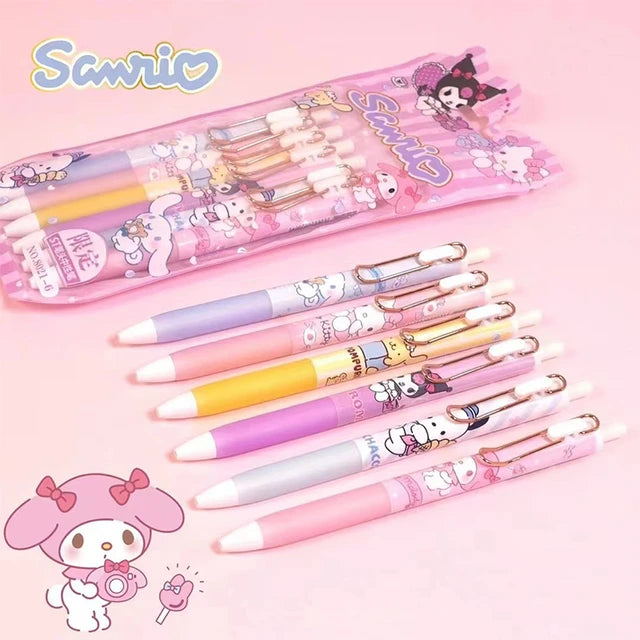 Sanrio 6 pcs Gel Pen Set