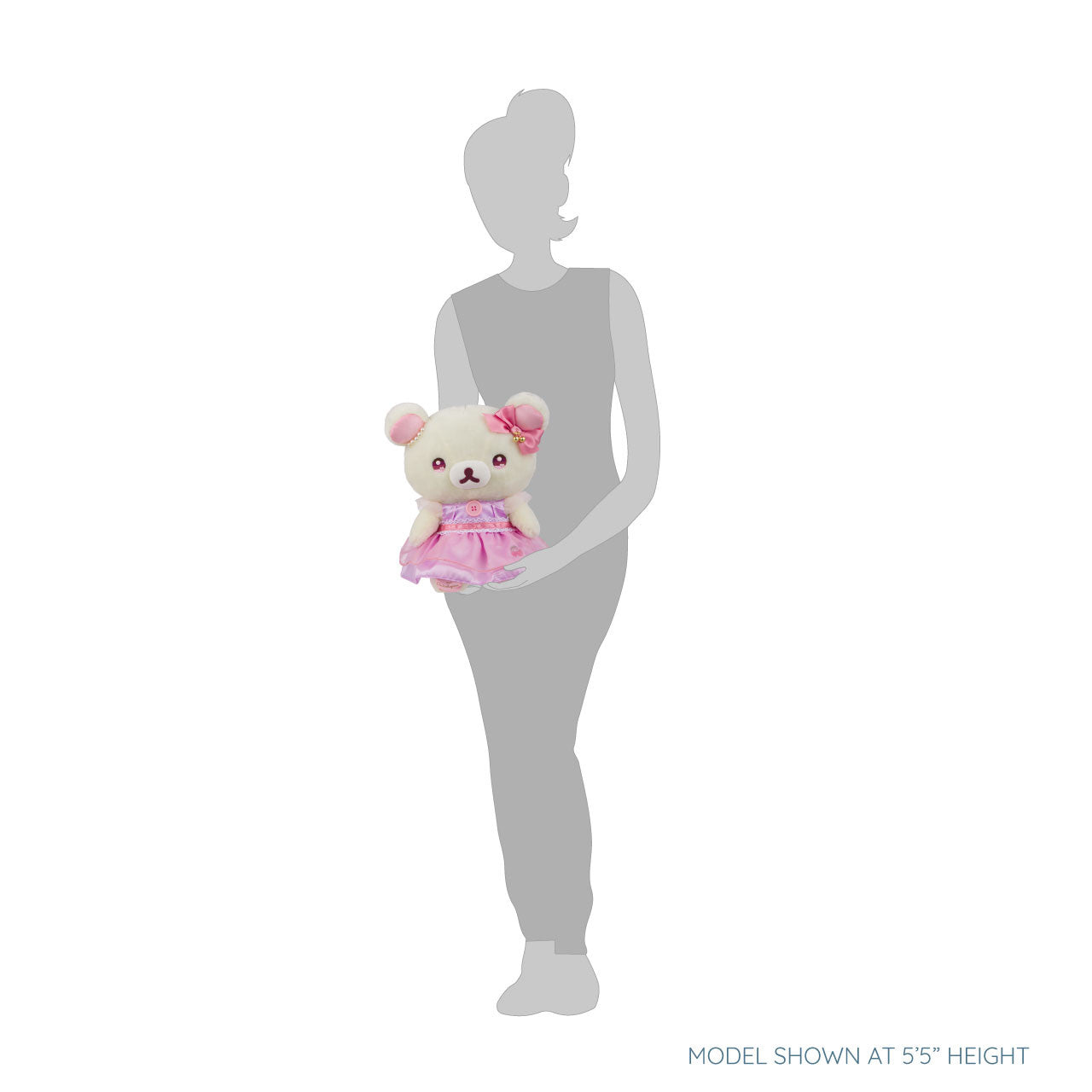 San-X Korilakkuma Original Cherry Dress Up Medium Plush