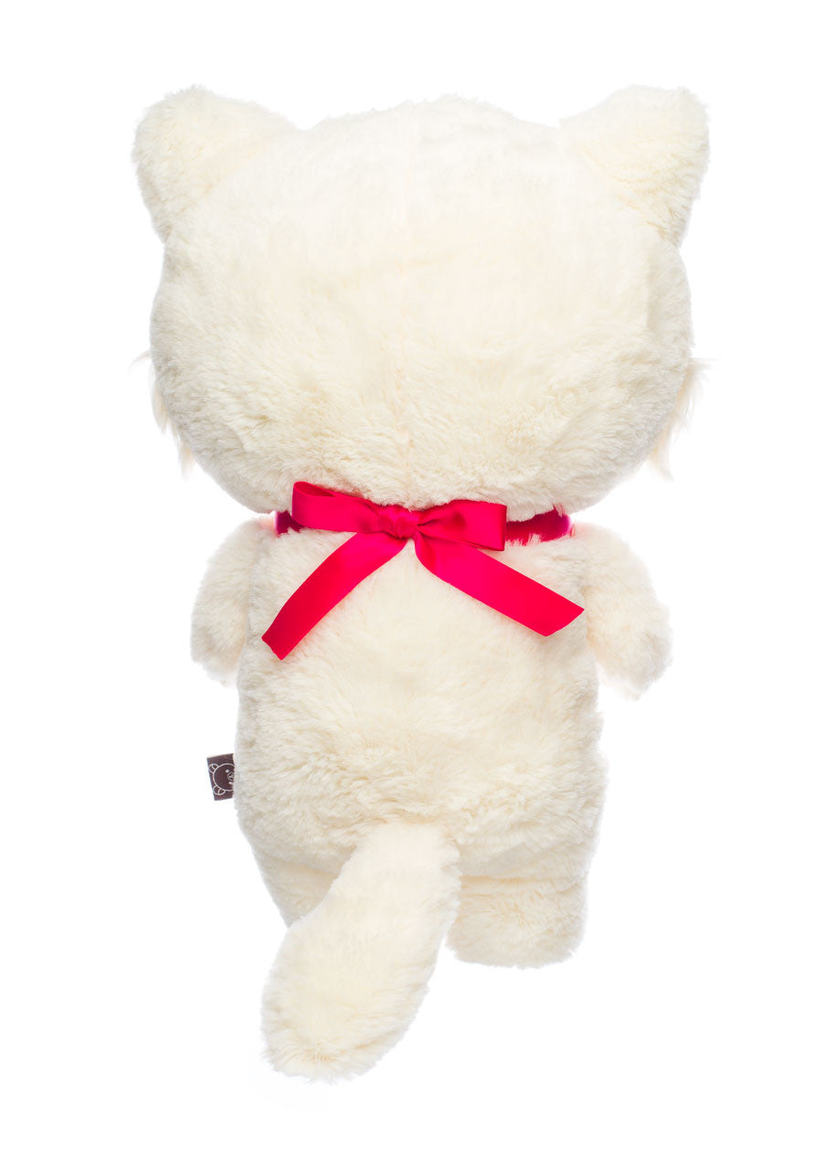 San-X Original: Korilakkuma In A White Fluffy Cat Medium Plush