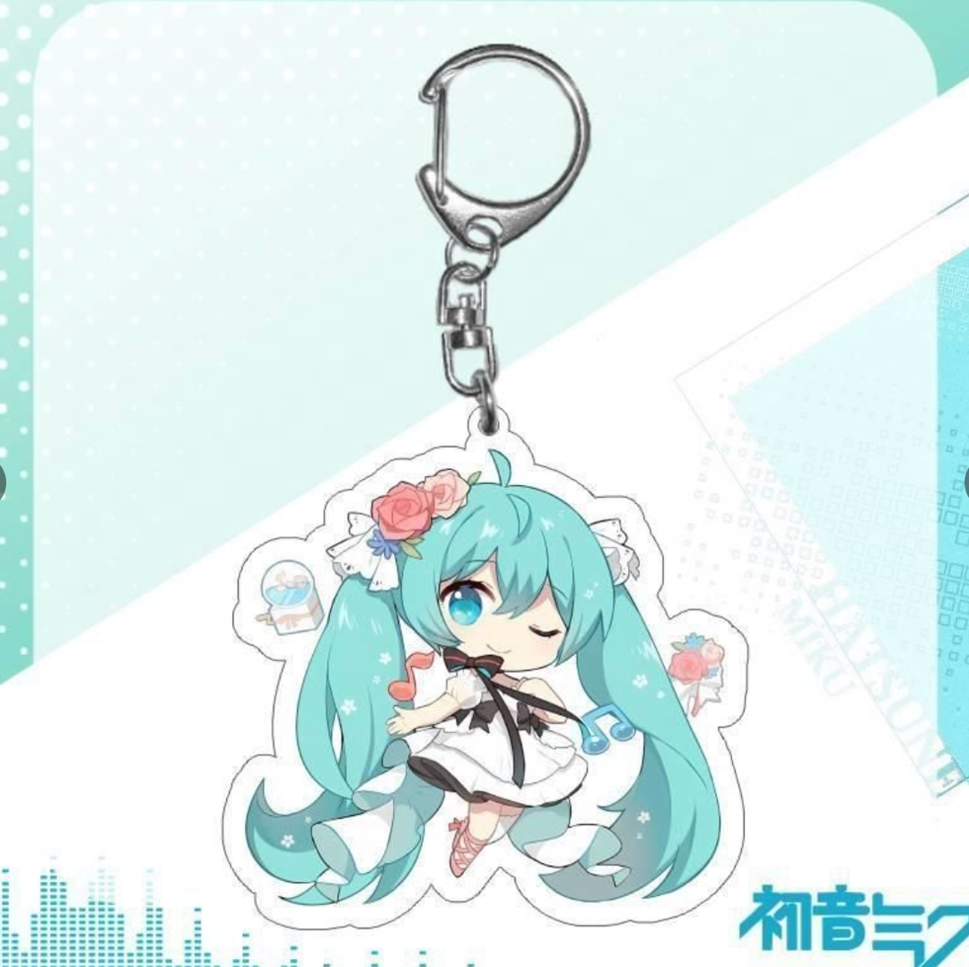 Hatsune Miku Acrylic Keychain