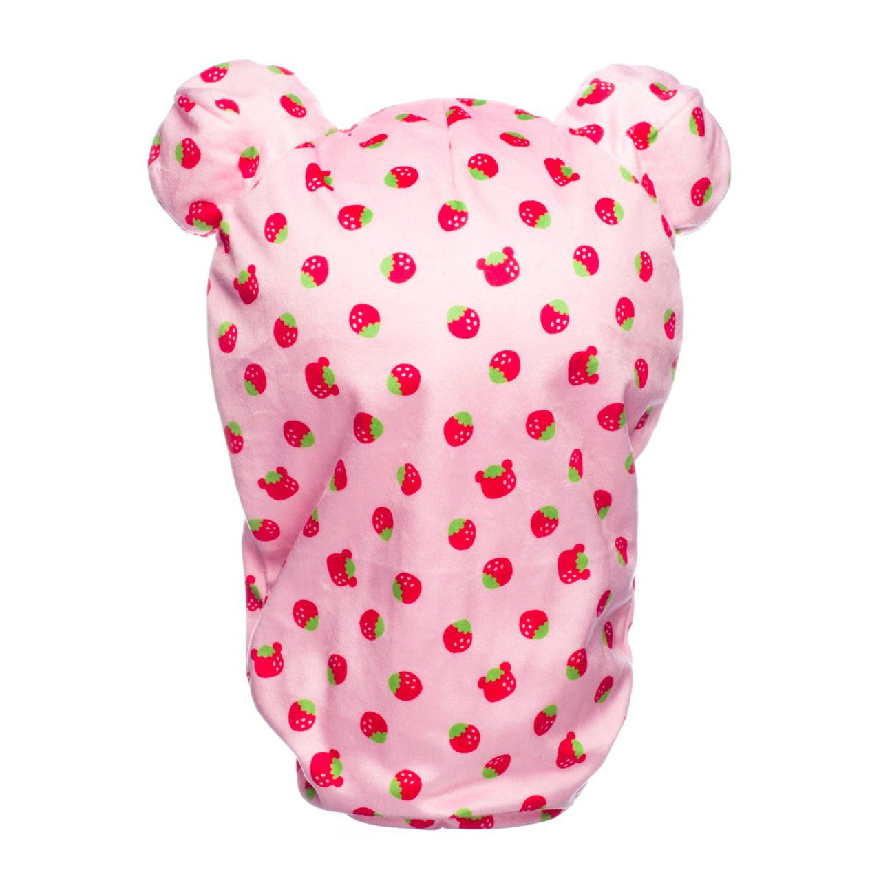 San-X Original: Korilakkuma Strawberry Pattern Pink Sleeping Bag Medium Plush
