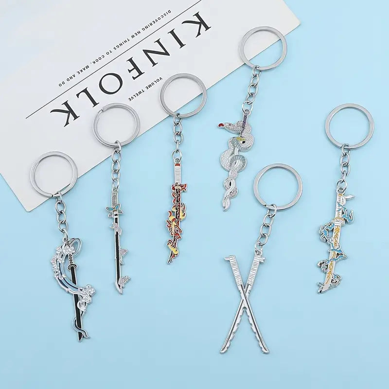 Anime Sword Keychain
