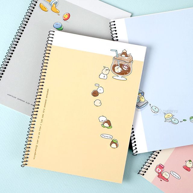 Dessert Spiral Notebook “I’ll go my way”