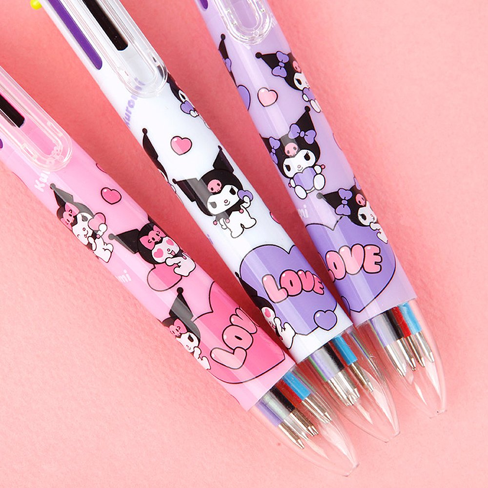 Kuromi Figure 6 Colors Ballpoint Pen