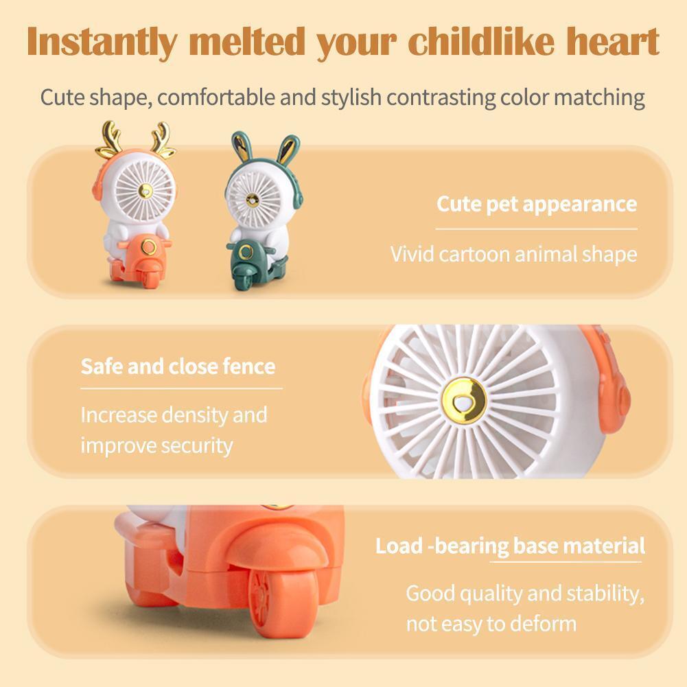 Mini Charging Fan < Cute Pet Series >