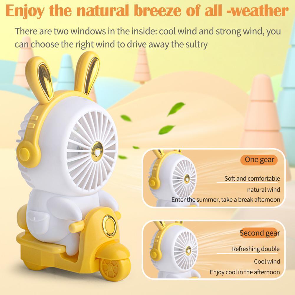 Mini Charging Fan < Cute Pet Series >