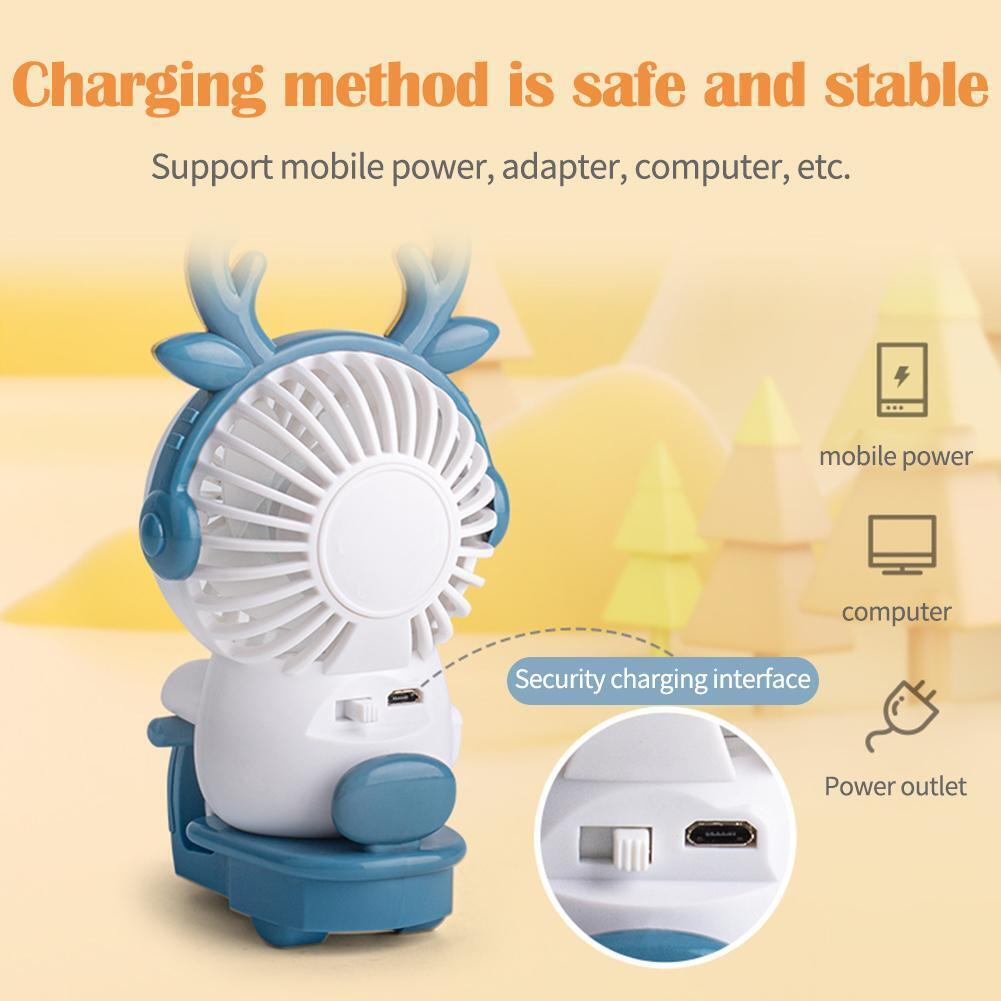 Mini Charging Fan < Cute Pet Series >