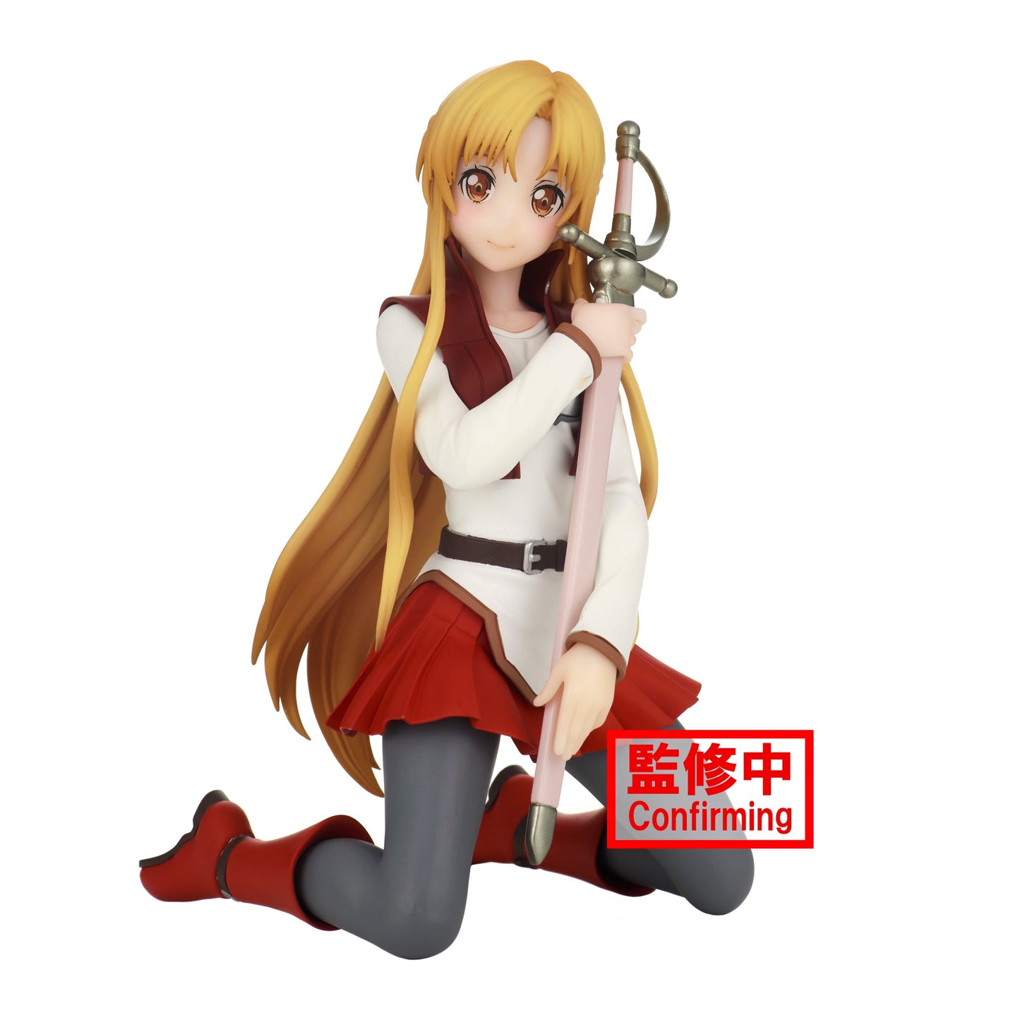 Sword Art Online SAO Asuna Sitting Down Figure