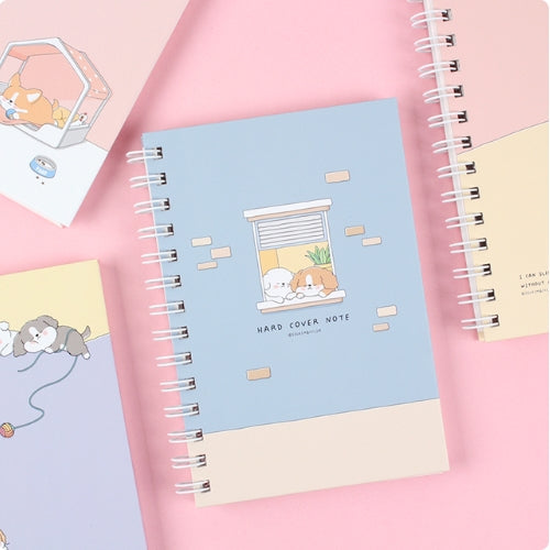 Sleeping Dog Hard Cover Notebook