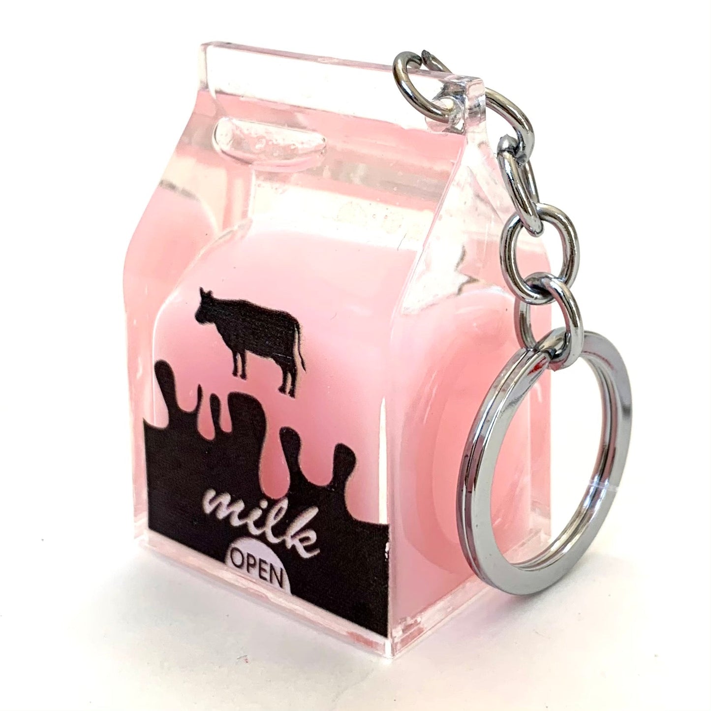 Milk Bottle Keychain