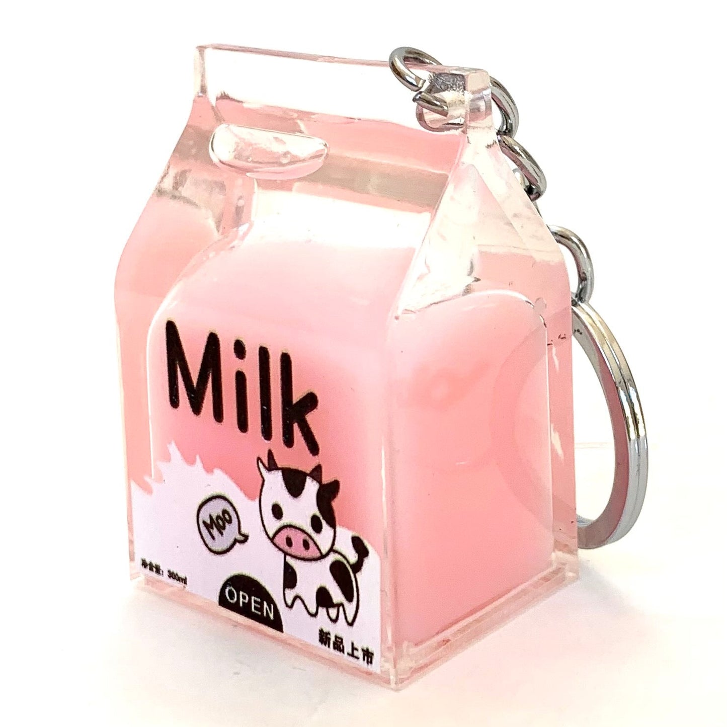 Milk Bottle Keychain