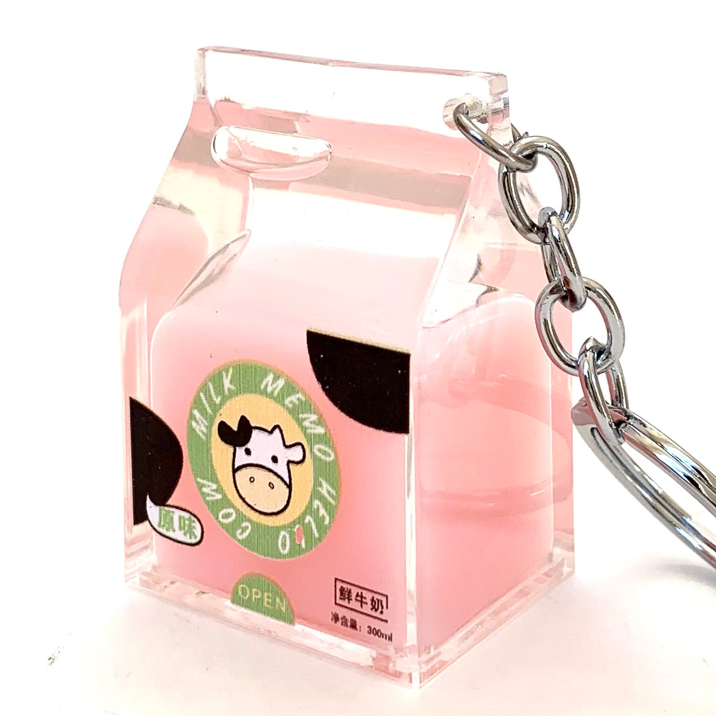 Milk Bottle Keychain