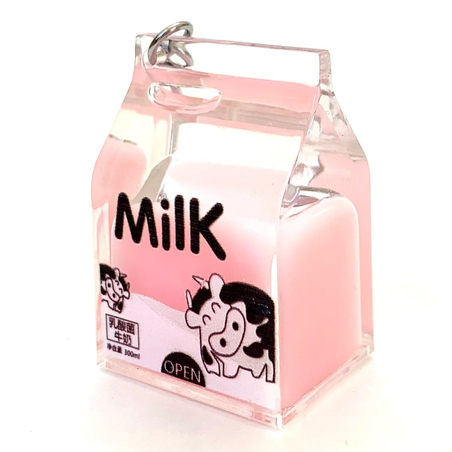 Milk Bottle Keychain