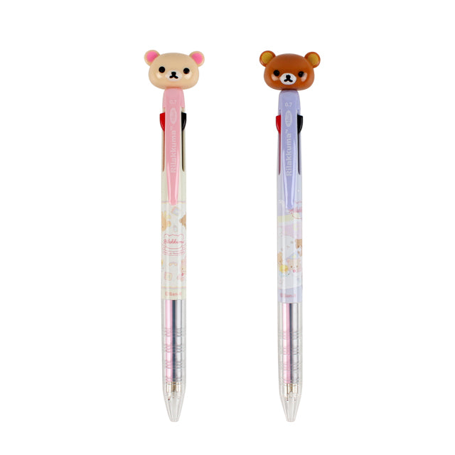 Rilakkuma 3 Colored Ballpoint Pen Ink