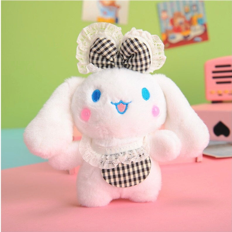 Cinnamonroll Dress Up Plush Keychain