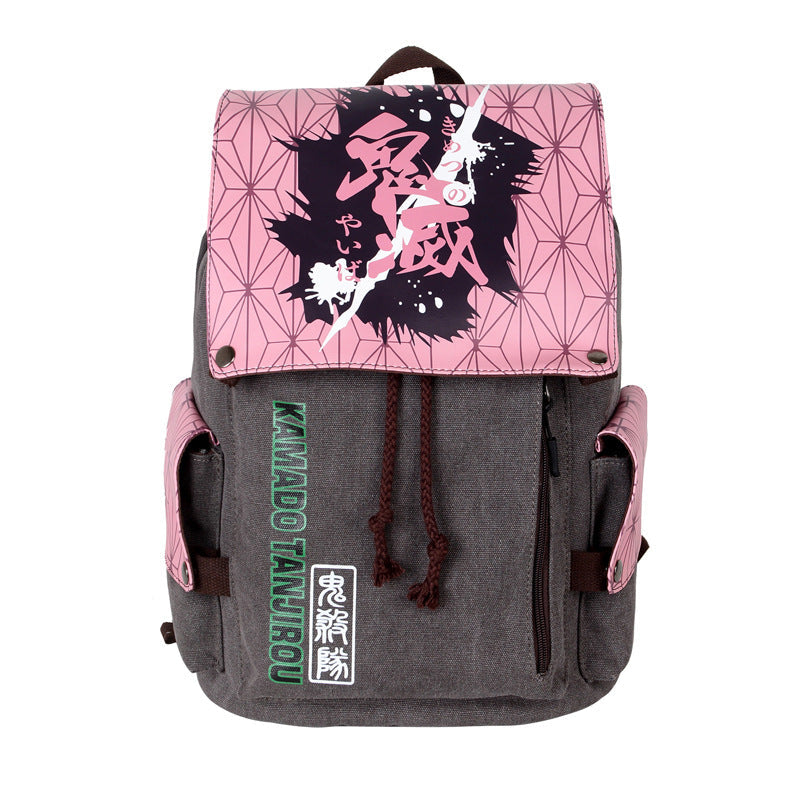 Demon Slayer Canvas Backpack