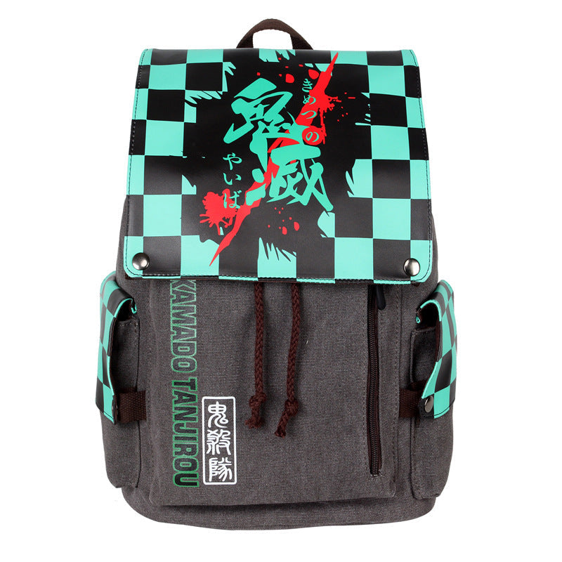 Demon Slayer Canvas Backpack