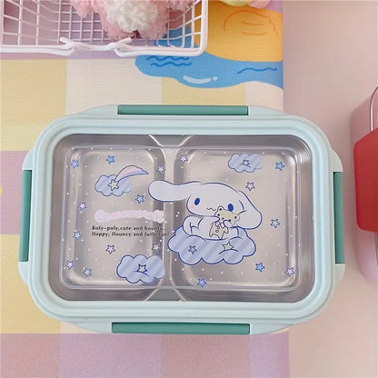 Sanrio Double Layer Stainless Steel Lunch Box