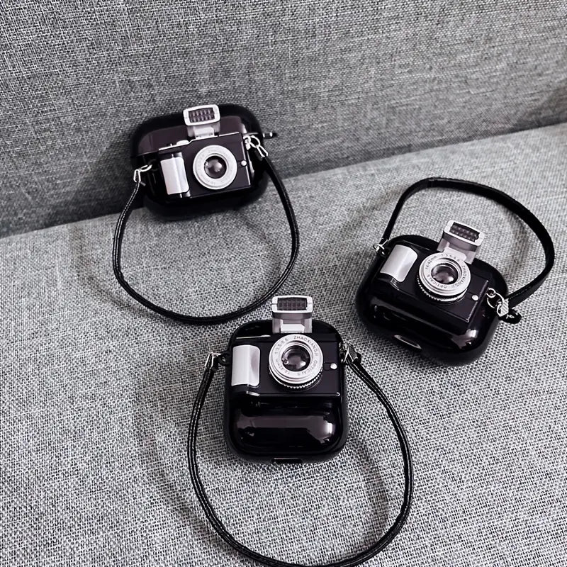 Retro Camera Airpod Case