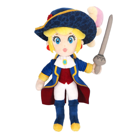 Little Buddy Princess Peach Showtime Swordfighter Peach Medium Plush 11"