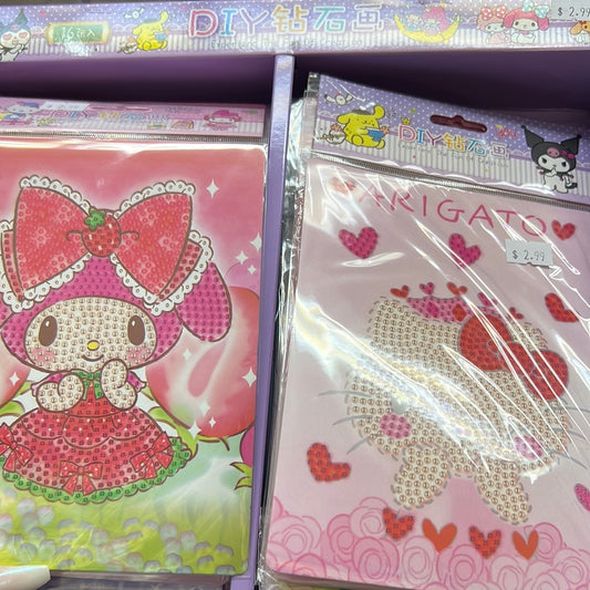 Sanrio Rhinestones Painting Picture