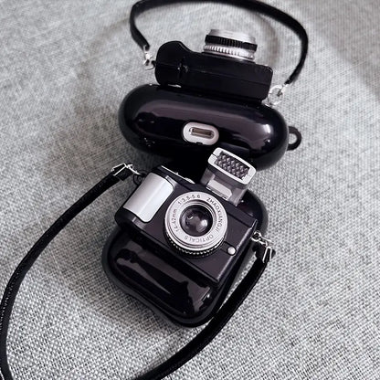 Retro Camera Airpod Case