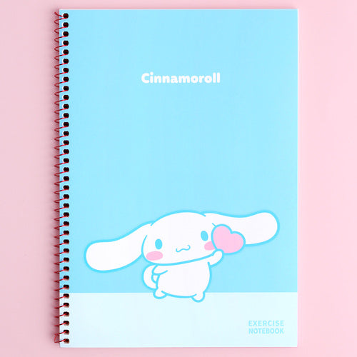 Sanrio Characters Exercise Unruled Notebook