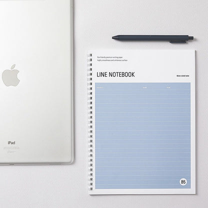 Pastel Line Notebook B5