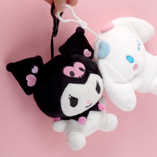 Sanrio Characters Cuty Backpack Keychain Plush