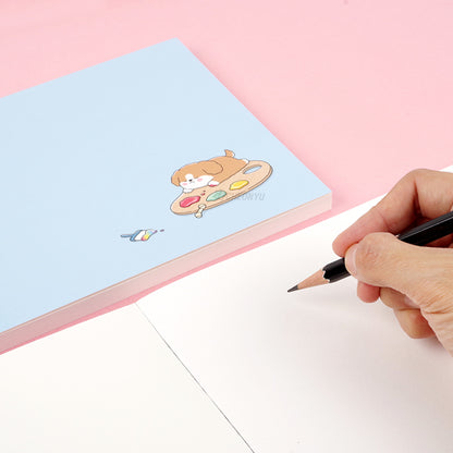 Sleeping Dog Drawing Book