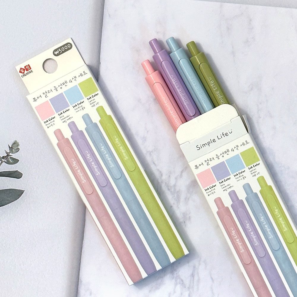 Simple Life 4 Pen Set