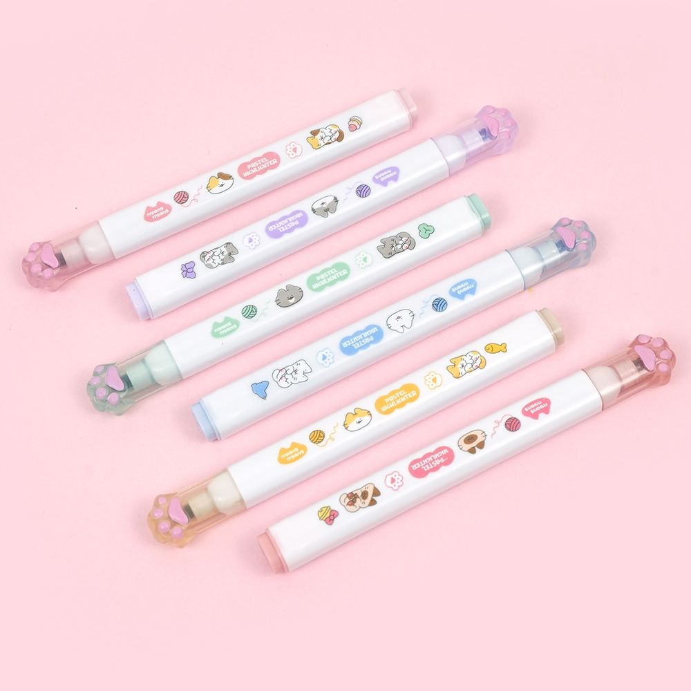 Nyang Pastel Highlighter Pen Set