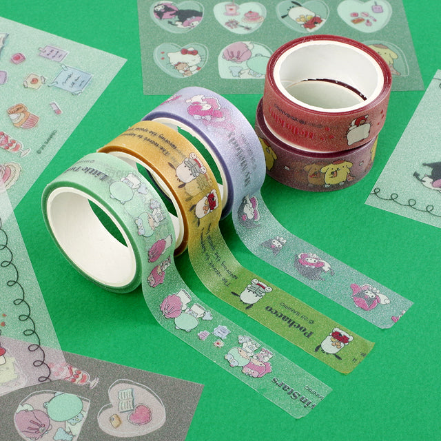 Sanrio Masking Tape And Deco Sticker Set