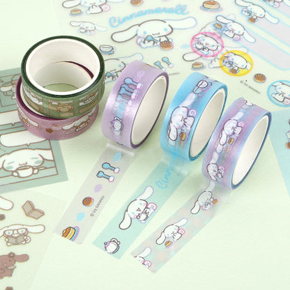 Sanrio Cinnamoroll Masking Tape and Deco Sticker Set