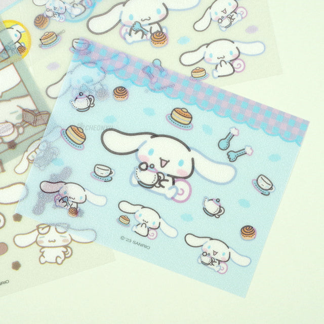 Sanrio Cinnamoroll Masking Tape and Deco Sticker Set