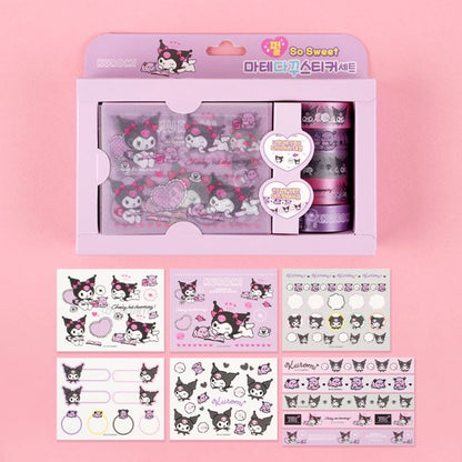 Sanrio Masking Tape And Deco Sticker Set